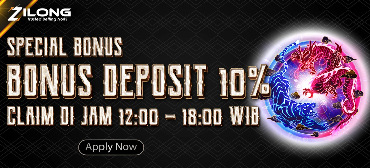 BONUS SPESIAL JULY 10%